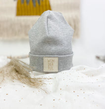 Lade das Bild in den Galerie-Viewer, Beanie aus Rippenjersey