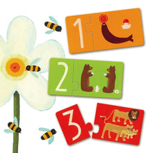 Lade das Bild in den Galerie-Viewer, Duo/Trio Puzzle-Lernspiel- Zahlen