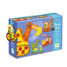 Lade das Bild in den Galerie-Viewer, Puzzle Duo -Lernspiel- Bewegte Fahrzeuge