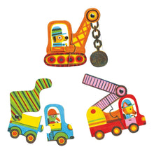 Lade das Bild in den Galerie-Viewer, Puzzle Duo -Lernspiel- Bewegte Fahrzeuge