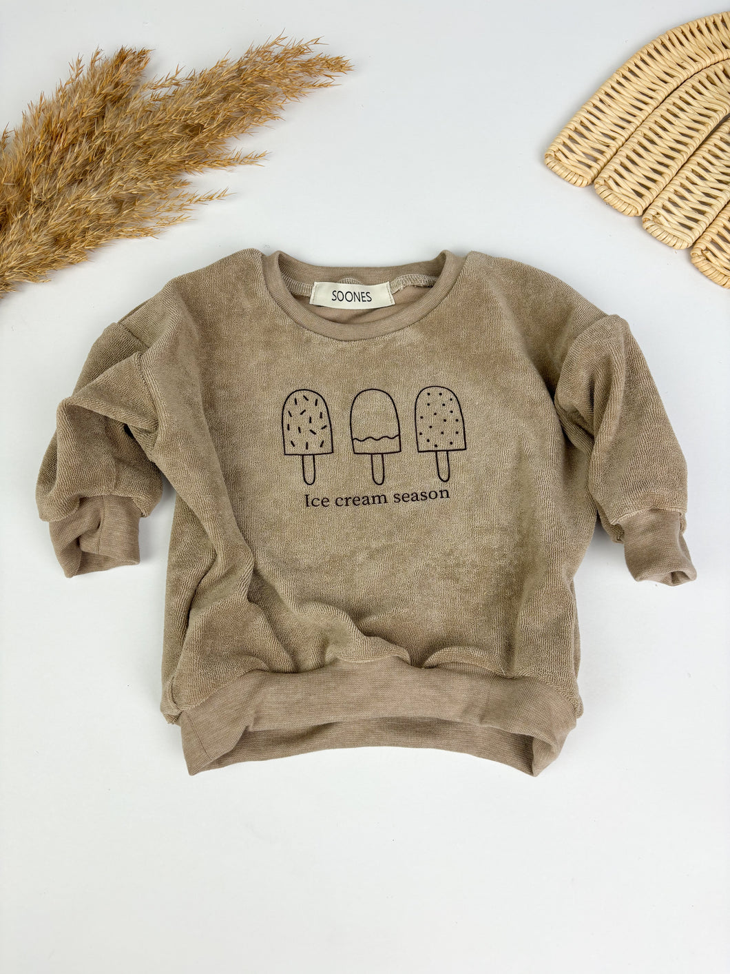 Frotte Sweatshirt Icecream