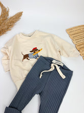 Lade das Bild in den Galerie-Viewer, oversized Sweatshirt Dackel
