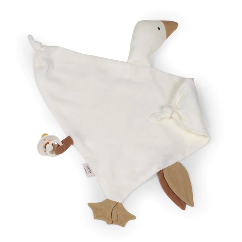 Schmusetuch Gans Saga Copenhagen Cream